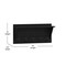 Flash Furniture 24" Black Wall Mount Shelf with Hanging Hooks HFKHD-GDIS-CRE8-932315-GG - alternate 4